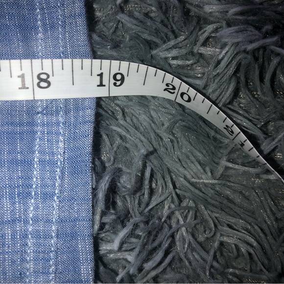 Boys Size 14-16 | pd&c | Blue-Gray Long Sleeves Button-Down Shirt - Picture 10 of 10